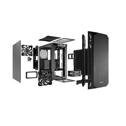 Be Quiet! Pure Base 500 fekete (táp nélküli) ATX ház