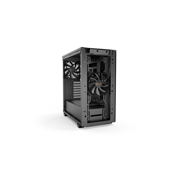 Be Quiet! Pure Base 500 fekete (táp nélküli) ablakos ATX ház