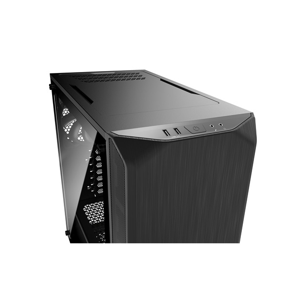 Be Quiet! Pure Base 500 fekete (táp nélküli) ablakos ATX ház