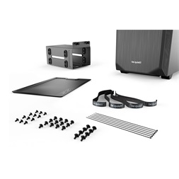 Be Quiet! Pure Base 500 fekete (táp nélküli) ablakos ATX ház