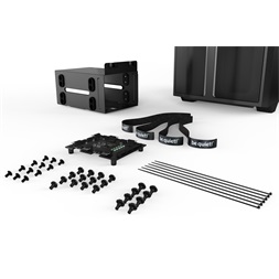 Be Quiet! Pure Base 500 fekete (táp nélküli) ablakos ATX ház