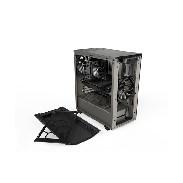 Be Quiet! Pure Base 500 szürke (táp nélküli) ATX ház