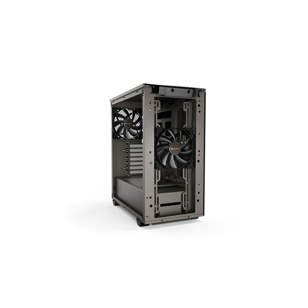 Be Quiet! Pure Base 500 szürke (táp nélküli) ablakos ATX ház