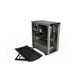 Be Quiet! Pure Base 500 szürke (táp nélküli) ablakos ATX ház