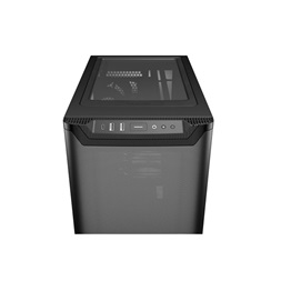 Be Quiet! Pure Base 501 Airflow fekete (táp nélküli) ablakos ATX ház