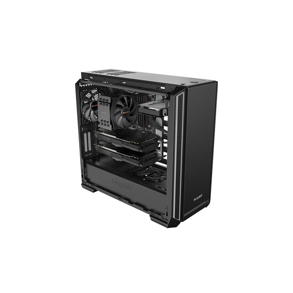 Be Quiet! Silent Base 601 fekete/ezüst (táp nélküli) ATX ház
