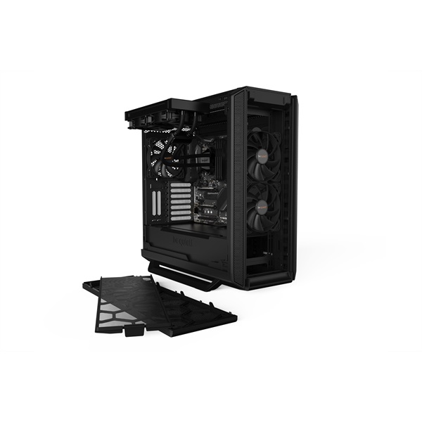 Be Quiet! Silent Base 802 fekete (táp nélküli) ablakos ATX ház