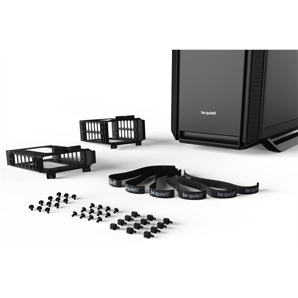 Be Quiet! Silent Base 802 fekete (táp nélküli) ablakos ATX ház