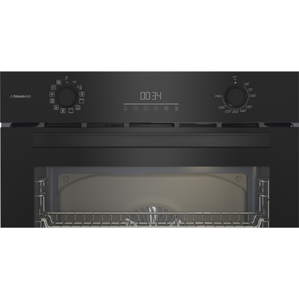 Beko BBIS17300BCS fekete, beépíthető, sütőtér: 72L, légkeverés, sütő