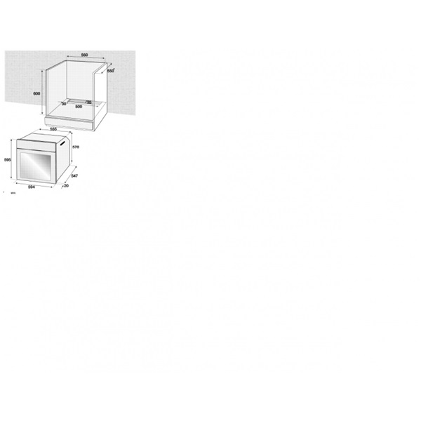 Beko BIE 22300 XP inox, beépíthető, sütőtér: 71L, grill, sütő