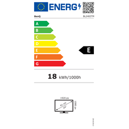 BenQ 24" BL2483TM FHD TN VGA/DP/DVI monitor
