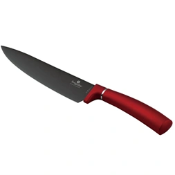 Berlinger Haus BH/2886 burgundi 6 részes késkészlet akácfa mágneses akasztóval