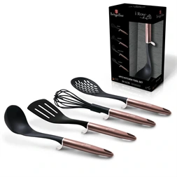 Berlinger Haus BH/6239 rózsaszín 4 részes konyhai eszközkészlet