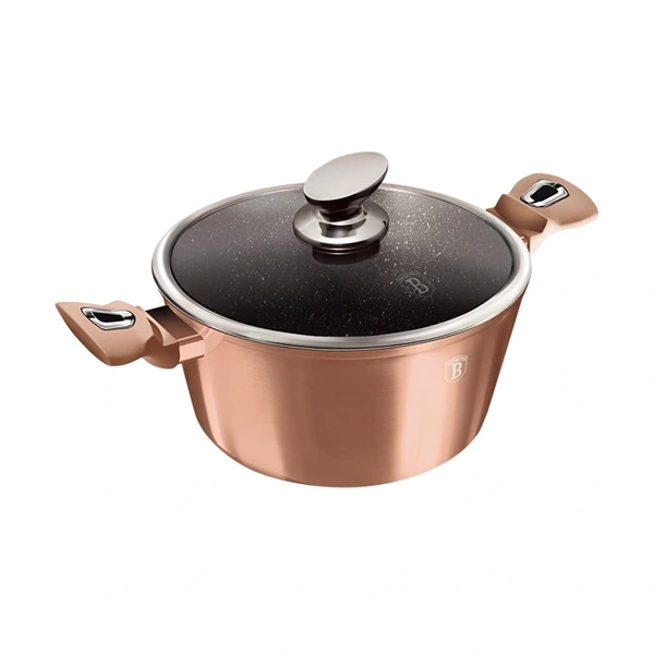 Berlinger Haus BH/6194 Metallic Line Rosegold Edition 30cm lábas fedővel