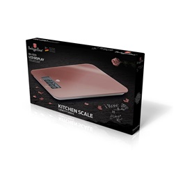 Berlinger Haus BH/9110 5 kg kapacitású, pink konyhai mérleg