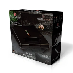 Berlinger Haus BH/9146 fekete gofrisütő