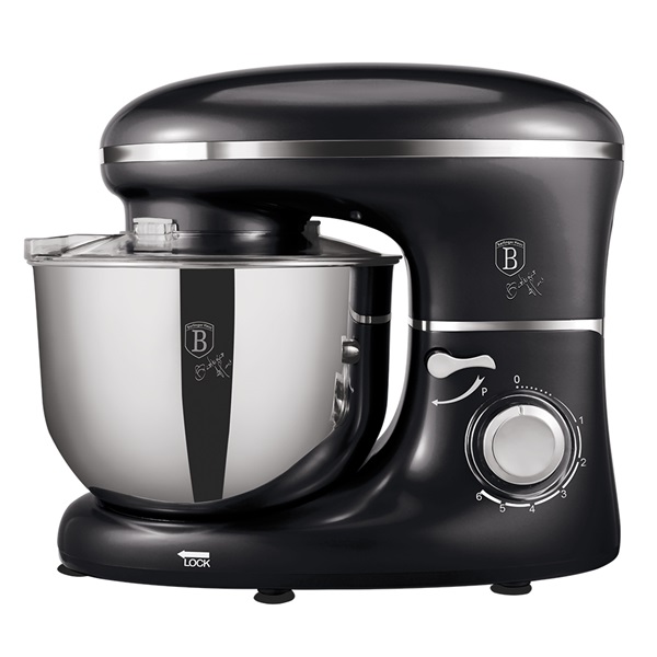 Berlinger Haus BH/9194 1300W, 6L, metál fekete konyhai robotgép