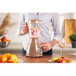 Berlinger Haus BH/9281 1,5L mércés edzett üvegkancsóval rózsaarany turmixgép