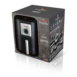 Berlinger Haus BH/9344 fekete 4L forrólevegős sütő