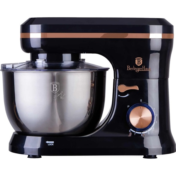 Berlinger Haus BH/9458 1000W, 4,5L, fekete- rózsaarany konyhai robotgép