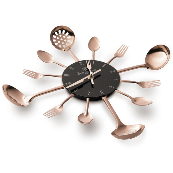 Berlinger Haus BH/9480 fekete- rose gold konyhai falióra