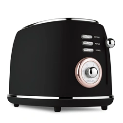 Berlinger Haus BH/9517 fekete- rose gold 2 szeletes kenyérpirító