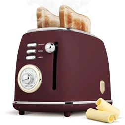 Berlinger Haus BH/9520 matt bordó 2 szeletes kenyérpirító