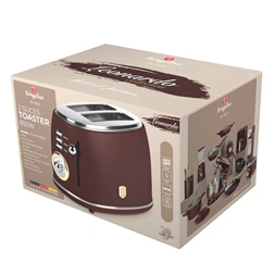 Berlinger Haus BH/9520 matt bordó 2 szeletes kenyérpirító