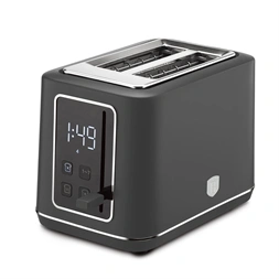 Berlinger Haus BH/9666 matt antracit digitális 2 szeletes kenyérpirító
