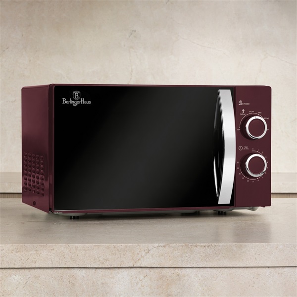 Berlinger Haus BH/9682-KL 700W 20L bordó mechanikus mikrohullámú sütő