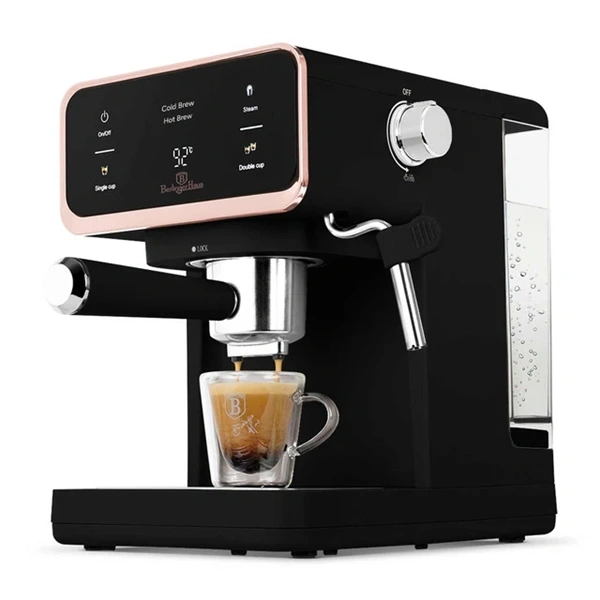 Berlinger Haus BH/9732N 3in1 fekete- rose gold digitális espresso kávéfőző