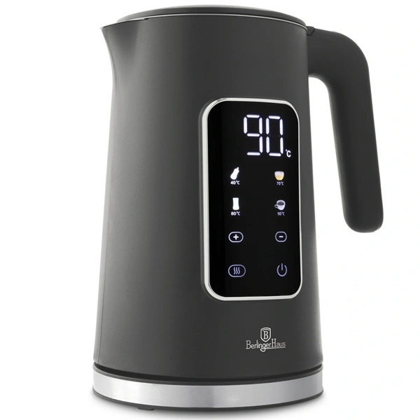 Berlinger Haus BH/9737 1,7L-es matt antracit digitális vízforraló