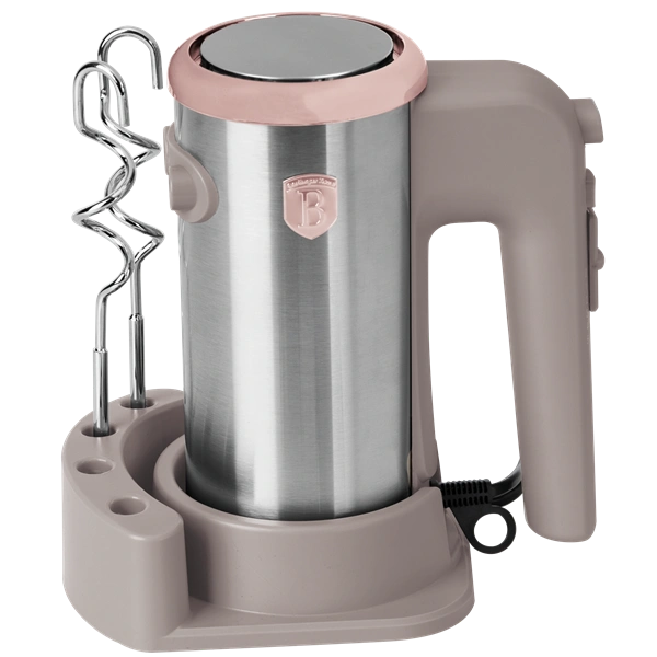 Berlinger Haus BH/9742 taupe állvánnyal kézi mixer