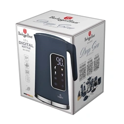 Berlinger Haus BH/9767 1,7L-es matt kék digitális vízforraló