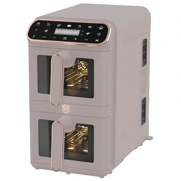 Berlinger Haus BH/9804 matt taupe 2x5,5 L forrólevegős sütő