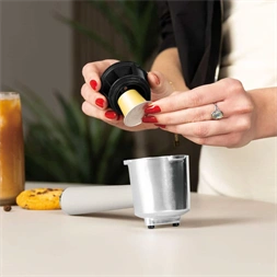 Berlinger Haus BH/9847 3in1 matt krém digitális espresso kávéfőző