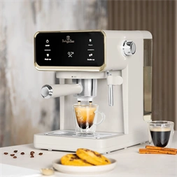 Berlinger Haus BH/9847 3in1 matt krém digitális espresso kávéfőző