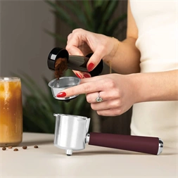 Berlinger Haus BH/9848 3in1 matt bordó digitális espresso kávéfőző
