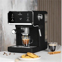 Berlinger Haus BH/9851N 3in1 matt fekete digitális espresso kávéfőző
