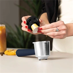 Berlinger Haus BH/9853 3in1 matt kék digitális espresso kávéfőző