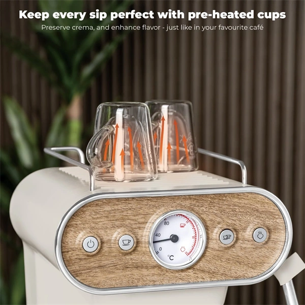 Berlinger Haus BH/9854 3in1 matt krém espresso kávéfőző