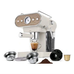 Berlinger Haus BH/9854 3in1 matt krém espresso kávéfőző
