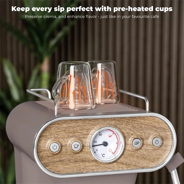 Berlinger Haus BH/9856 3in1 matt taupe espresso kávéfőző