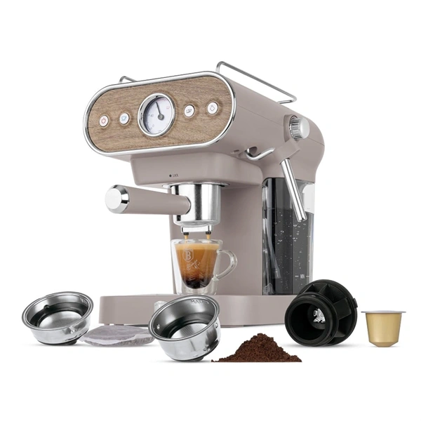Berlinger Haus BH/9856 3in1 matt taupe espresso kávéfőző