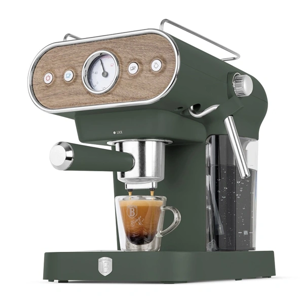 Berlinger Haus BH/9857 3in1 matt zöld espresso kávéfőző