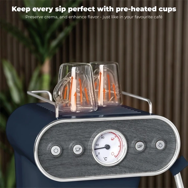 Berlinger Haus BH/9858 3in1 matt kék espresso kávéfőző