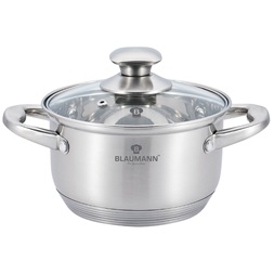 Blaumann BL-3457 4,3L Satin Gourmet Line 22 cm fedővel, lábas