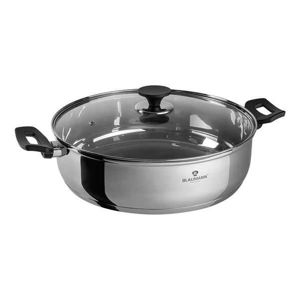 Blaumann BL-3860 5,8L Gourmet Line 30 cm fedővel alacsony lábas