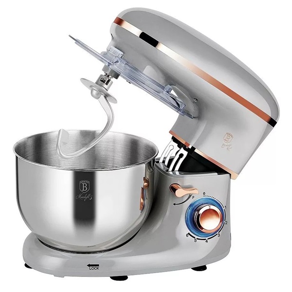 Berlinger Haus LP-BH-042L 1300W, 6L, szürke-rózsaarany konyhai robotgép