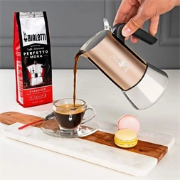 Bialetti 7284 Venus réz 4 személyes kotyogós kávéfőző